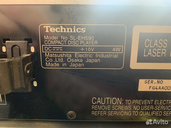Музыкальный центр technics sl-eh590