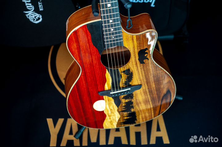 Гитара Luna vista bear