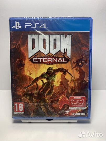 Игры PS4: Doom eternal (новый)