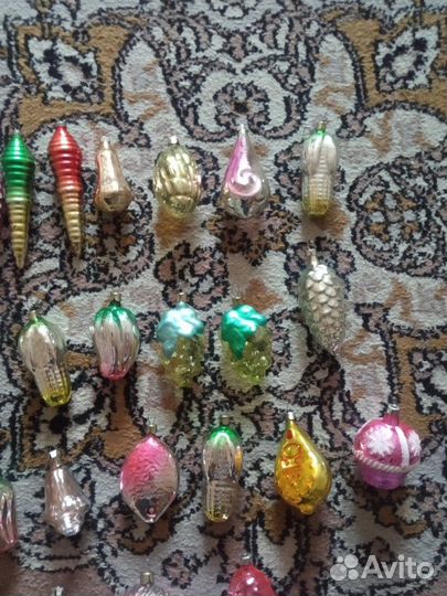 Ёлочные игрушки СССР