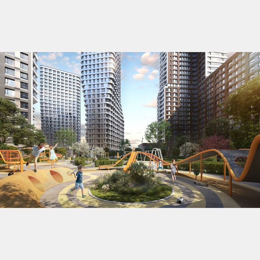 2-к. квартира, 65 м², 17/25 эт.