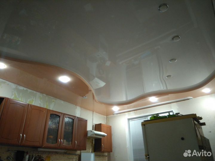 Натяжные потолки. 3й потолок в подарок