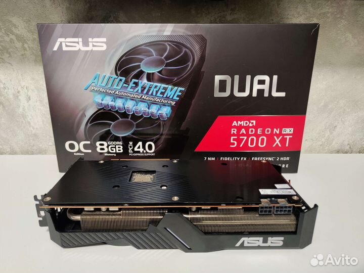 Видеокарта rx 5700xt 8gb asus