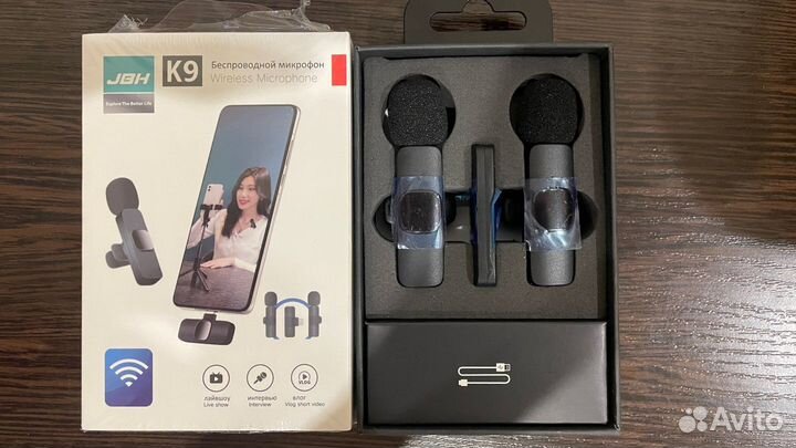 Беспроводные микрофоны JBH K9