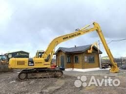 Услуги экскаватора с длинной стрелой