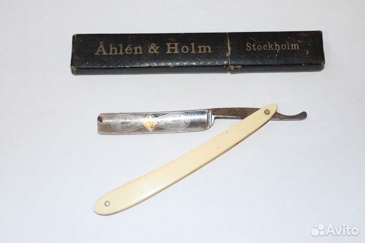 Опасная бритва Ahlen & Holm Stockholm J.A.Hellberg