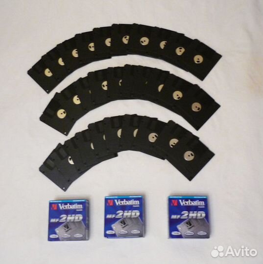 Дискеты новые Verbatim DataLife MF 2HD 1.44