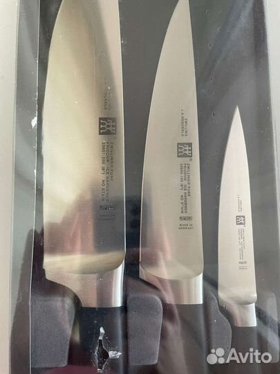 Набор кухонных ножей новый, в упаковке:Zwilling
