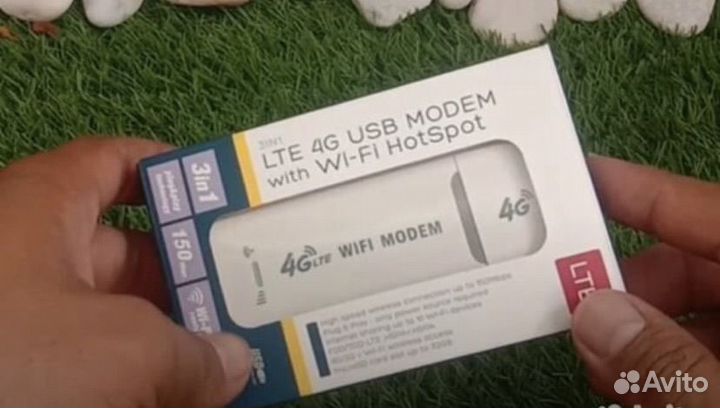 4g модем + Wi-Fi роутер (под любую сим карту)