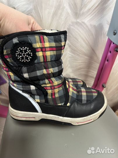 Сапоги зима 31-32 рр натуральнай мех шерсть