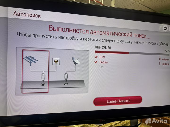 Телевизор lg SMART tv 42 la620