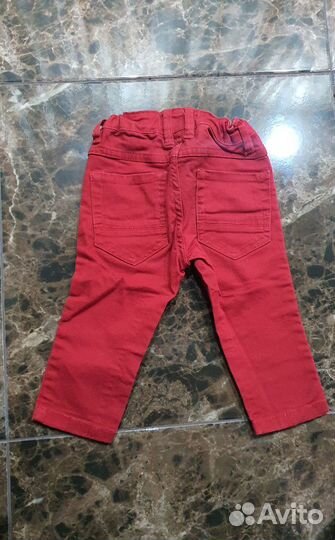Джинсы для девочки 74-80