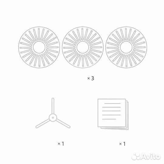 Влагопоглотитель для автоматической кормушки 2 шт