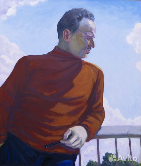 Портрет писателя Шолохова М. А