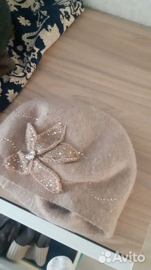 Берет теплый