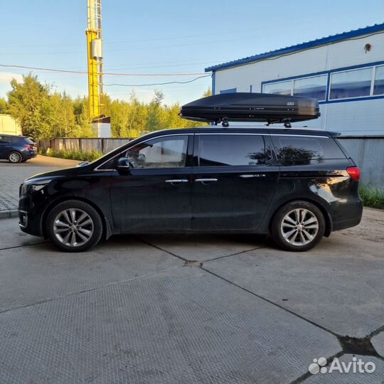 Багажник автобокс рейлинги Kia Carnival