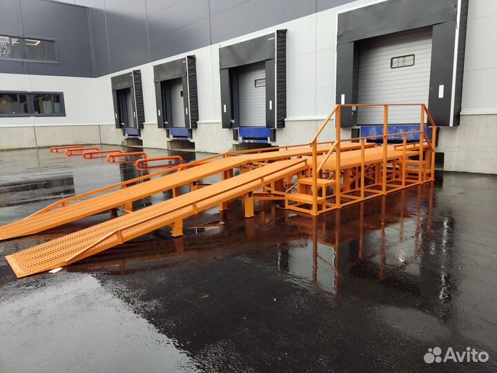 Пандусы. Рампы. Эстакады. Площадки складские