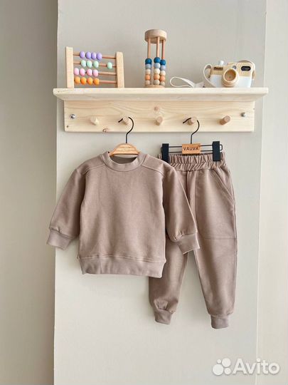 Костюм двойка с тонким начесом детский