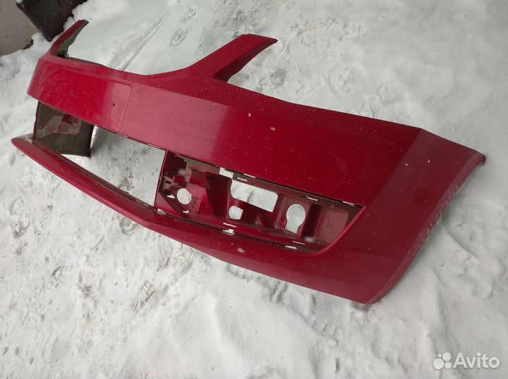 Бампер передний Skoda Octavia A7 2013-2017