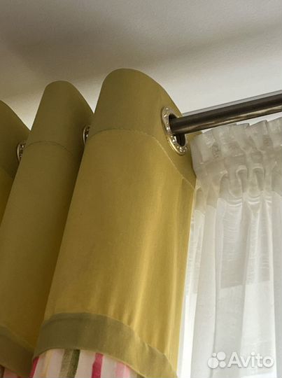 Шторы портьеры, тюль, комплект