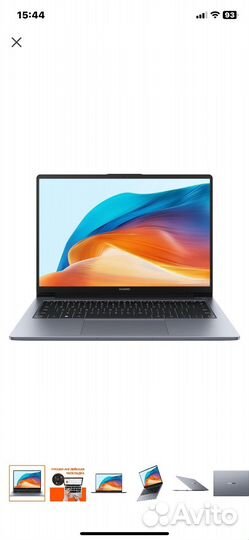 Ноутбук huawei matebook d 14