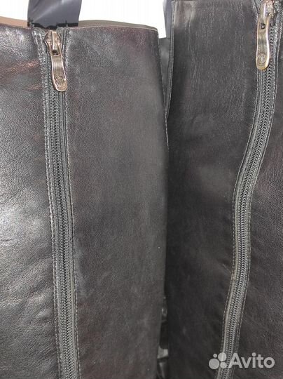 Сапоги женские натуральная кожа 38