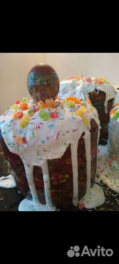 Пасхальный кулич на заказ