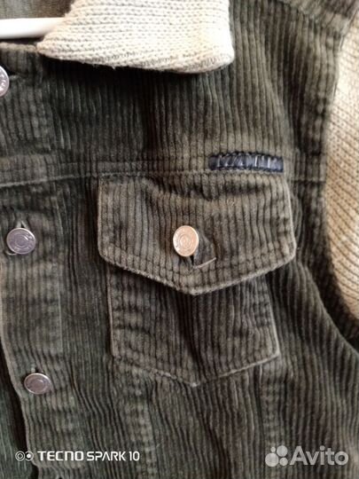 Вельветовая куртка для мальчика 92-98