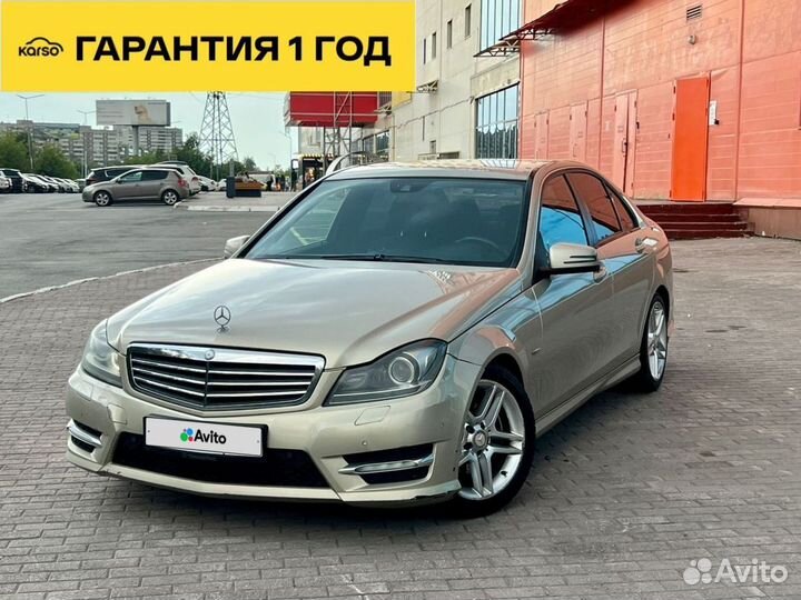 Mercedes-Benz C-класс 1.8 AT, 2011, 201 728 км