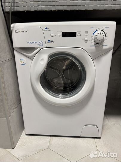 Стиральная машина бу candy узкая 4 кг