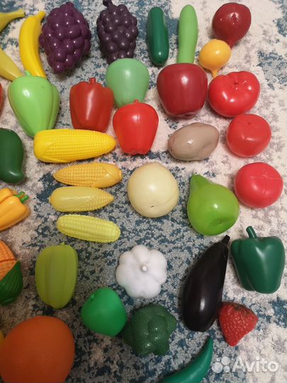 Овощи и фрукты игрушки