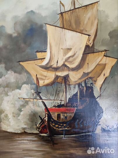 Картина маслом, большая