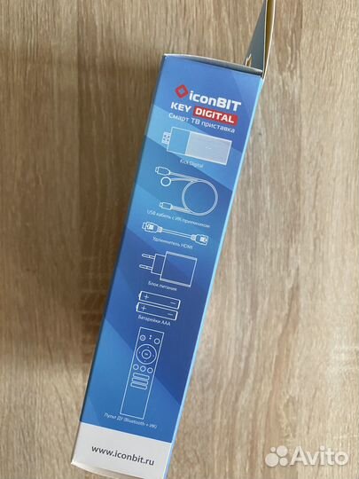 Медиаплеер Смарт тв приставка iconbit Key Digital