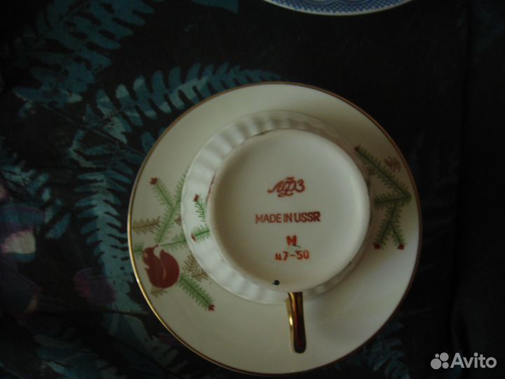 Чайная посуда фарфоровая разная