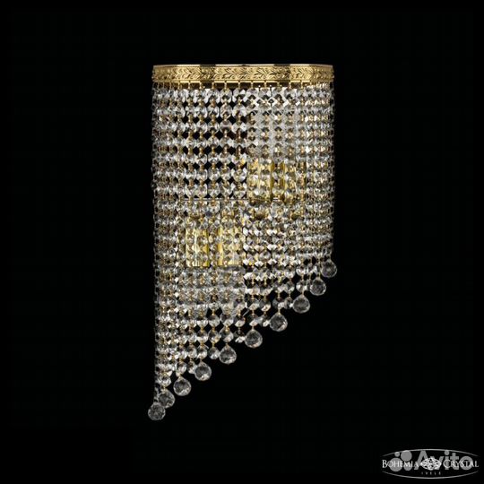 Бра Bohemia Ivele Crystal 83401BL/20IV-43 G Balls