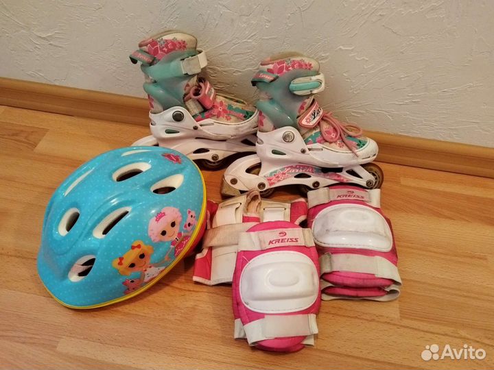 Роликовые коньки раздвижные