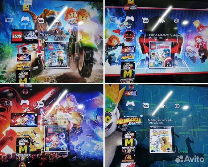 Ps3 320gb 37игр 2 новых геймпада