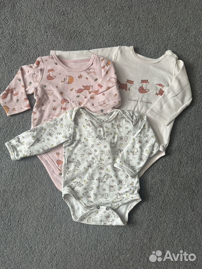 Детские вещи пакетом 68 74 80