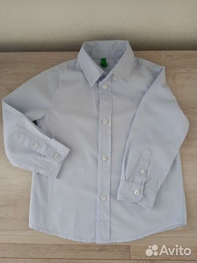 Рубашка на мальчика 104 Benetton