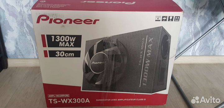 Автомобильный сабвуфер Pioneer ts wx300a