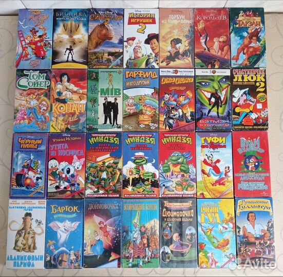 Мультики от еа, черепашки / видеокассеты / VHS