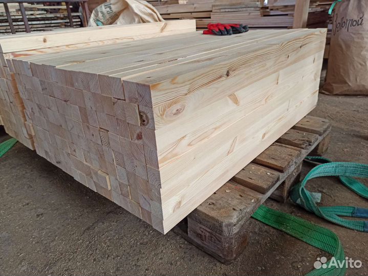 Брусок сухой строганный