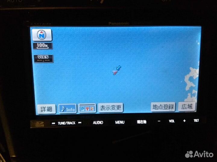 Магнитола Panasonic Strada 2din