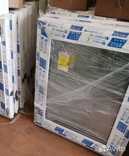 Готовые пластиковые окна 80х120