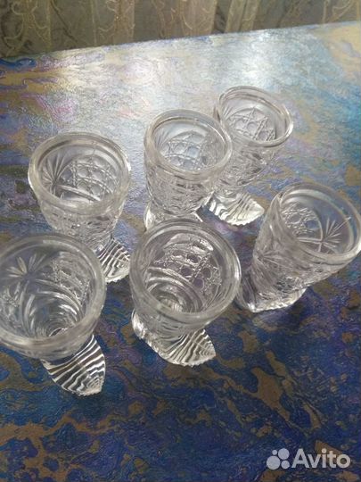 Набор хрустальных стаканчиков