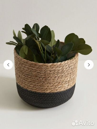 Корзина плетеная