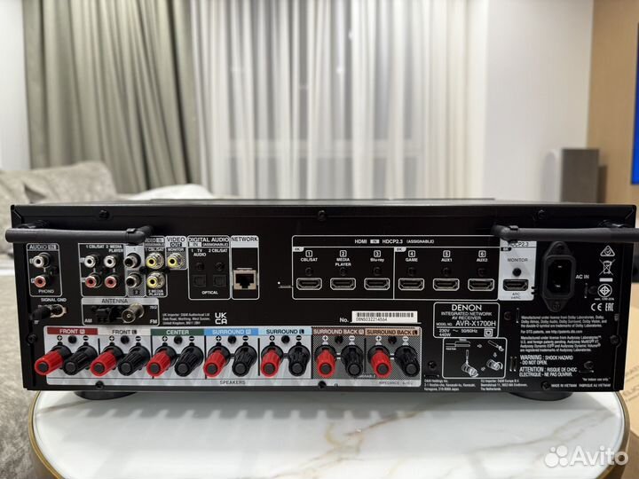 Ресивер denon AVR-X1700H