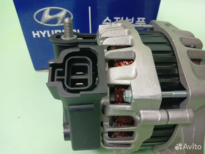 Генератор Hyundai Solaris Kia Rio 2pin