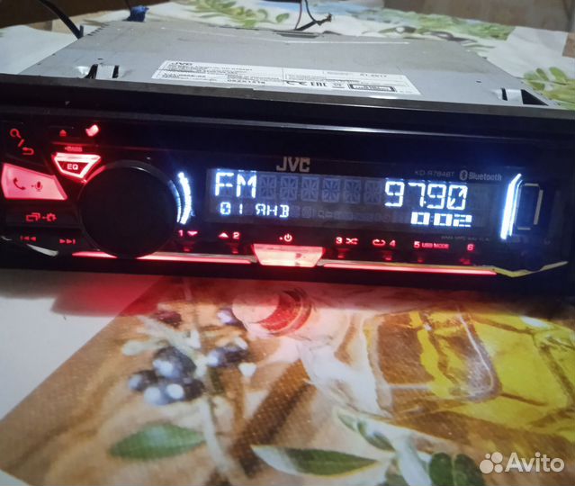Магнитола jvc