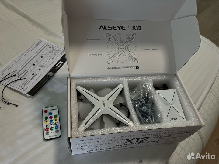 3шт. Комплект вентиляторов alseye (X12-Set-W)